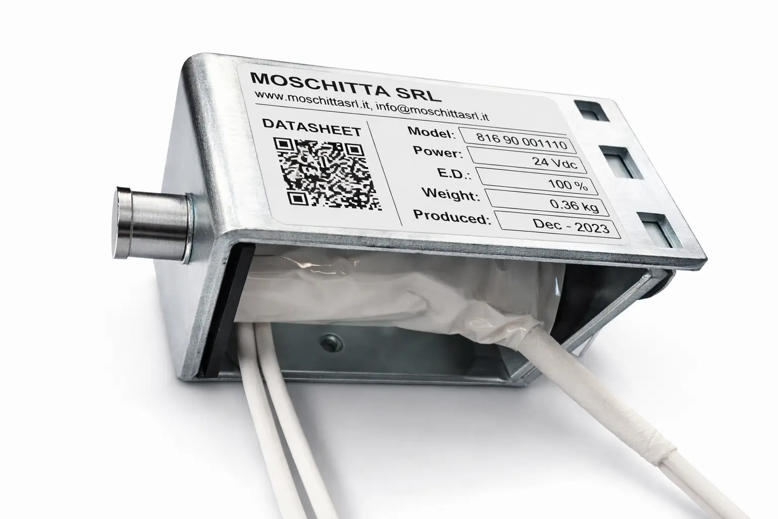 Elettromagneti a mantello per applicazioni industriali